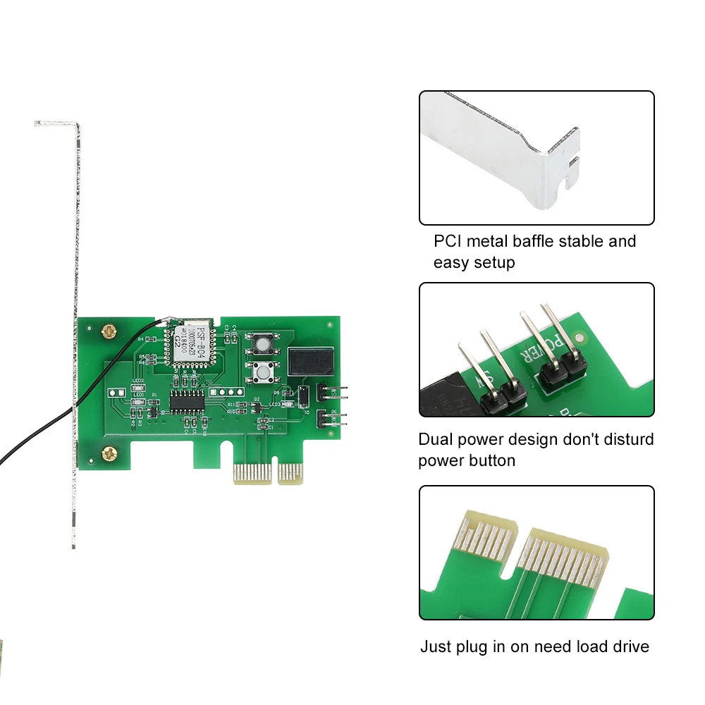 Пульт дистанционного управления eWeLink Mini PCI e для настольного ПК карта