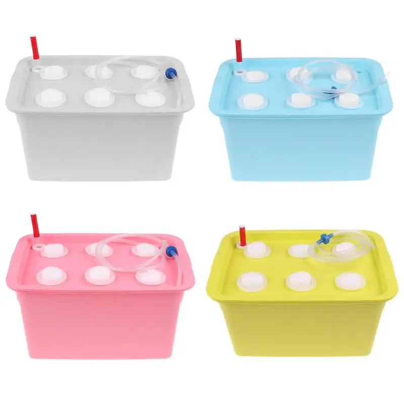 6 Holes Plant Site Hydroponic System Grow Box Bubble Outdoor Cabinet Box Indoor Garden Pots Planters Nursery Pot 6 Holes Plant Site Hydroponic System Grow Box Bubble Outdoor Cabinet Box Indoor Garden Pots Planters Nursery Pot