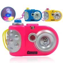 Мини ребенок мультфильм обучающая камера игрушка-проектор обучающая игрушка для детей камера игрушки подарок