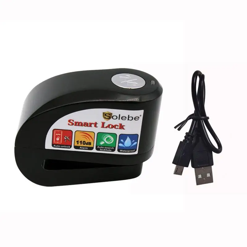 

Intelligent Disc Brake Lock Motorcycle Motorbike Chain Lock Scooter Alarm Brake Disc Lock Security High Quality