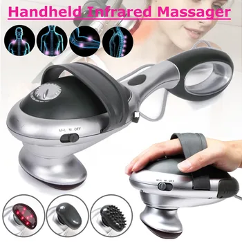 

Electric Body Heated Massager Stick Handheld Infrared Body Neck Back Massage Waist Cervical Massager Massager Hammer Vibration