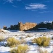 Rock formations on a landscape Monument Valley Utah USA Poster Print (36 x 12) | Дом и сад