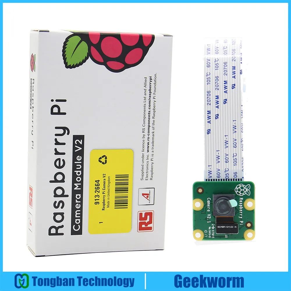 

Raspberry Pi Official Camera V2 Module with 8MP Pixels 1080P Sony IMX219 Light-sensitive Chips for Jetson Nano JetBot