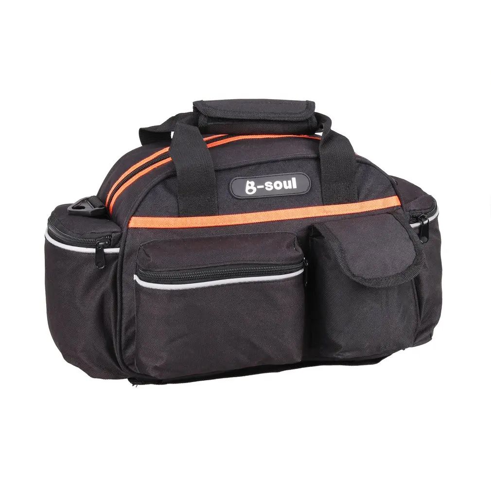 

B-SOUL Large MTB Mountain Bike Rack Bag Multifunctional Road Bicycle Pannier Rear Seat Trunk Bag Handbag Cycling Accessories