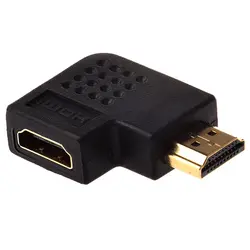 HDMI штекер к HDMI Женский прямоугольный адаптер порта