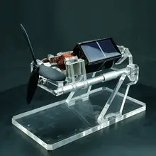 Солнечный вентилятор магнитной левитации бесщеточный двигатель мендочино w/пропеллер образование модель