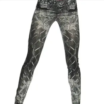 

Women Spring Sexy Skinny Stretch Leggings Ladies Autumn High Waist Printed Slim Leggings