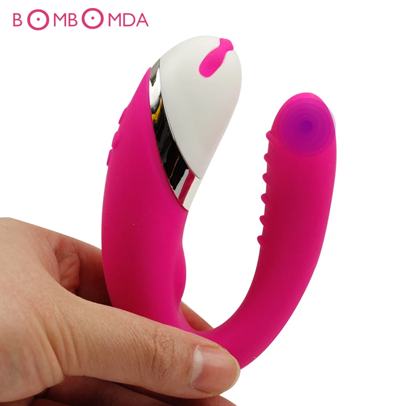 Adult Sex Toys for Woman Man USB Rechargable G Spot Vibrator font b Dildo b font