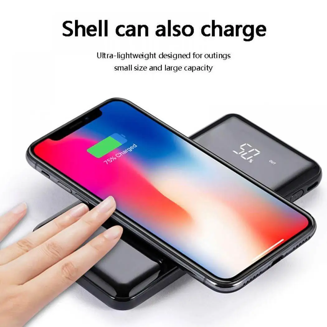 Wireless 15000mAh Power Bank Charger USB Portable Charger Powerbank Pawer Bank Power Supply External Batery Poverbank Wireless 15000mAh Power Bank Charger USB Portable Charger Powerbank Pawer Bank Power Supply External Batery Poverbank
