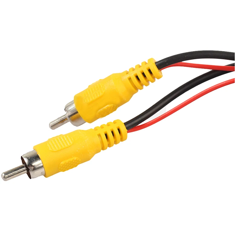 6M RCA to RCA Male to Male AUX Audio Cable Cord HiFi Speaker Reversing Video AV Cable For Car Rear Camera DVD CD Player TV Box