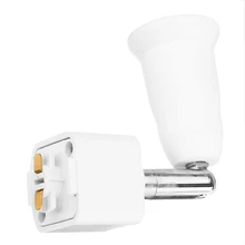 CLAITE E27 лампа держатель AC100-240V 4A E27 лампа база светильник адаптер для трека светильник ing