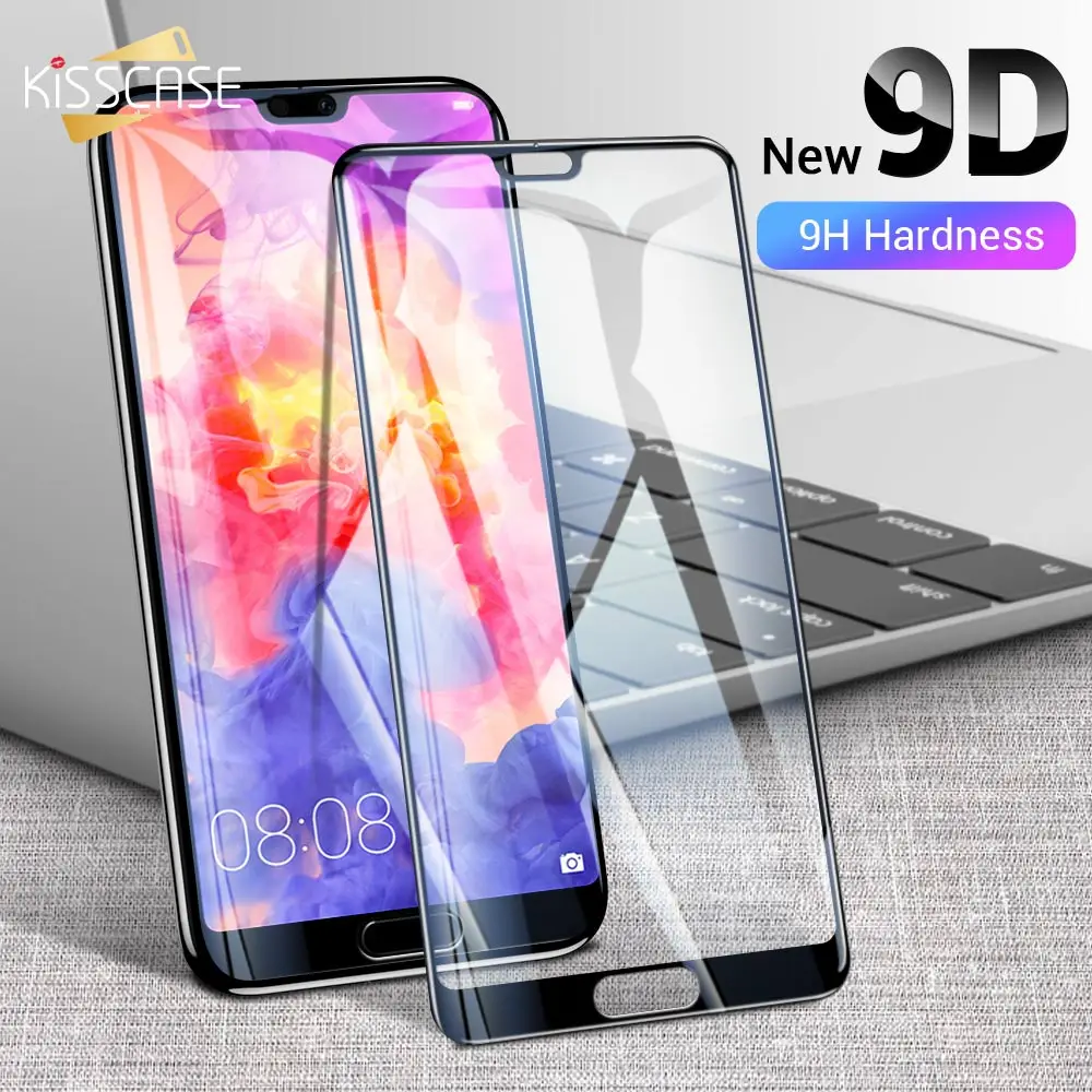 KISSCASE 9D закаленное стекло для Huawei P20 P30 Lite Pro Защита экрана Honor 8X защитная пленка на