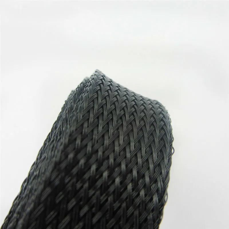 1 м кабельные втулки 18 мм змеиная сетка нейлоновая Защитная обшивка плетеные втулки Авто Проводная обвязка