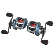 Карп Рыболовная катушка для заброса приманки высокое Скорость 18+ 1 мяч подшипники магнитный тормоз капли воды рыбалка катушка колеса