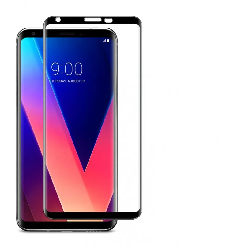 

For LG V30 Glass For LG V40 Screen Protector Full Cover Protective Film Tempered Glass For LG G7 G6 Q7 K8 2018 2017 2016 Film
