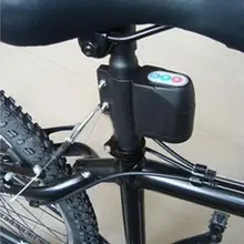 MTB сигнализация для велосипеда Противоугонный замок умный велосипедный замок непромокаемый пароль звонок на велосипед сигнализация электронный замок Защита безопасности