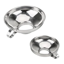 Фильтр воронка передачи жидкости Canning Хоппер S/L Размер кухонные инструменты гаджет широкий, из нержавеющей стали Воронка