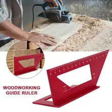45 90Guide Ruler Scriber Circular Saw Guide Electric Foot Triangle Governor Protractor Tool Woodworking Locator Tools