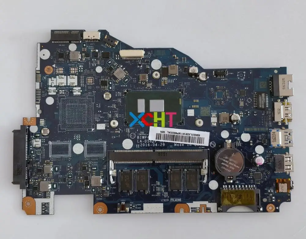  5B20L82919 w i3-6100U CPU w 4GB RAM LA-D562P DDR4 for Lenovo Ideapad 110-15ISK PC Laptop Motherboar