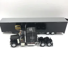 Литой металлический 1:53 игрушечный грузовик контейнеровоз Экспресс контейнеровоз моделирование сплав модель грузовика детские игрушки