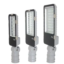 O brilho alto waterproof 20 w 30 w 50w conduziu a luz de rua ajustável