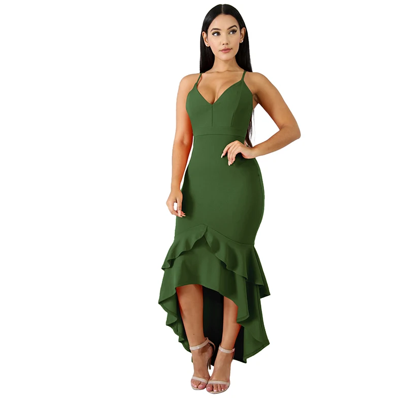 Женская одежда Спагетти ремень Bodycon платье Вечерние Сексуальная Вечеринка клуб