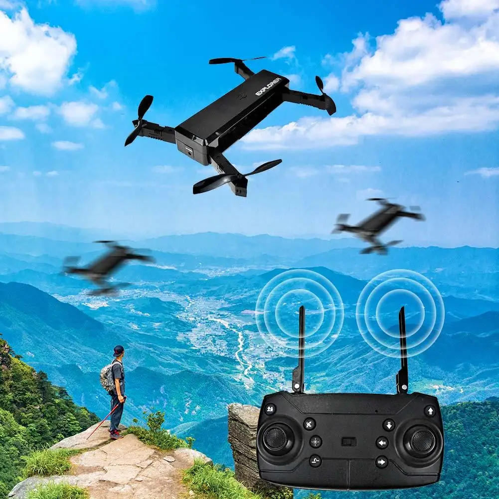 

Folding Drone Shaped Remote Control HD Aerial Photography 720P Picture Transmission Version Four-axis Aircraft