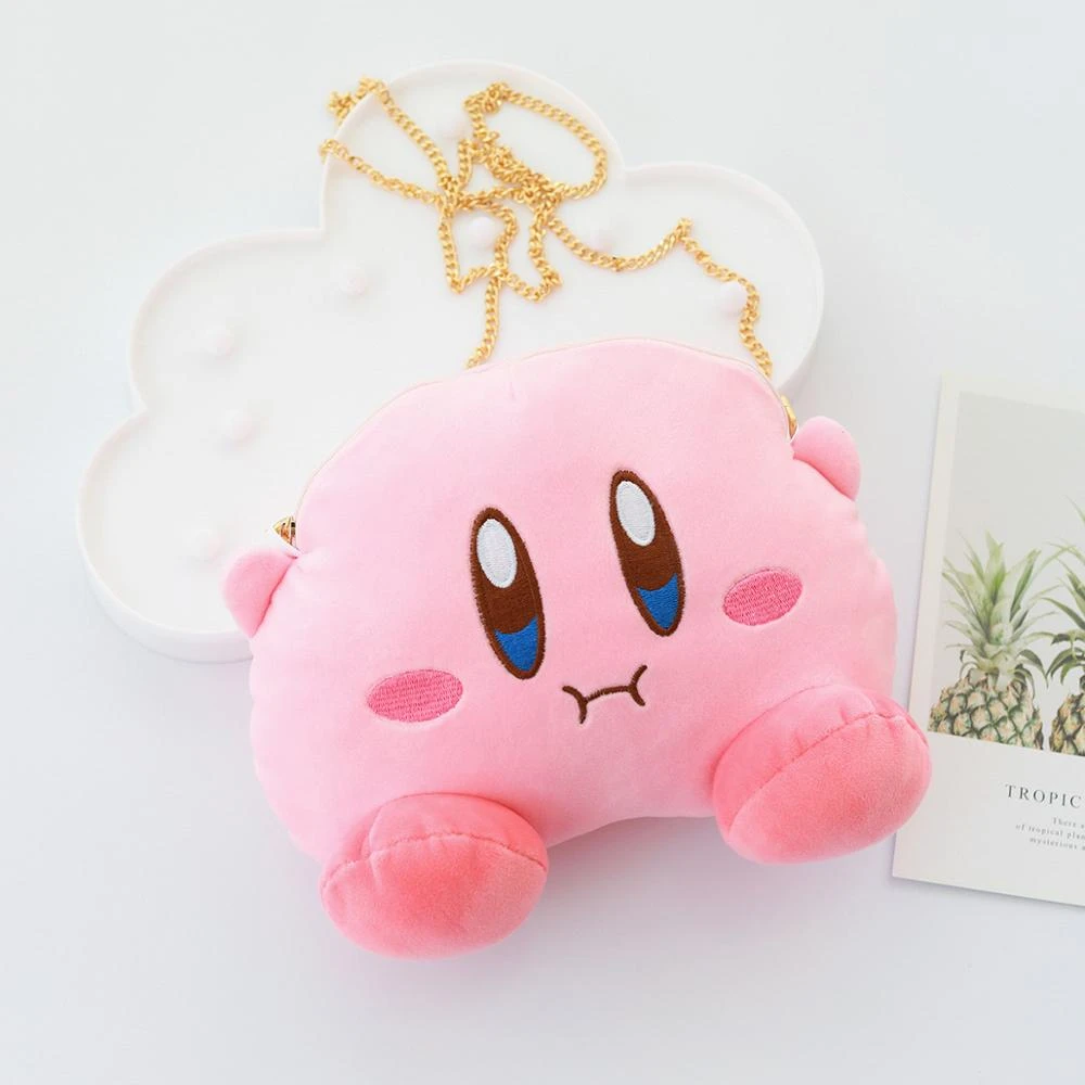 カービィ図ぬいぐるみおもちゃかわいいカービィコイン財布 化粧品袋ソフトぬいぐるみ枕バッグ女の子 子供のバックパックバッグ Aliexpress