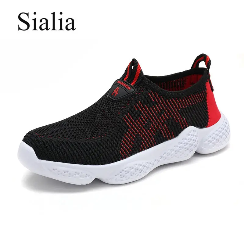 Sialia شبكة الأطفال أحذية للأطفال أحذية رياضية الفتيان حذاء كاجوال الفتيات رياضية تنفس الصيف المدرسة المدربين تنيس feminino