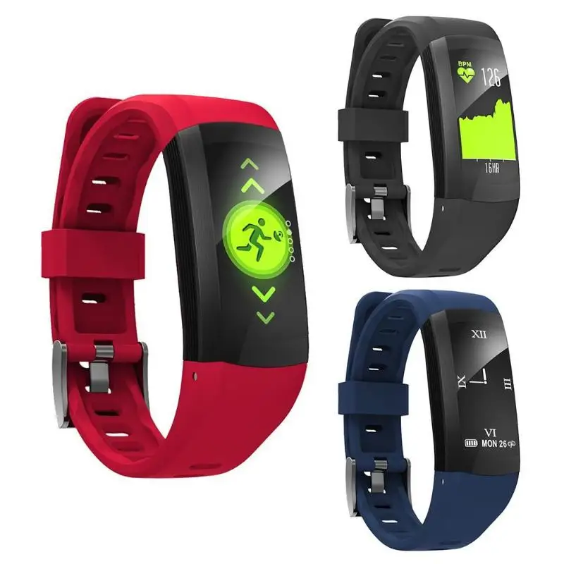 

New S906 GPS sports smart bracelet IP68 professional waterproof 0.96 inch color screen Support IOS8+ Android4.3 wristbands