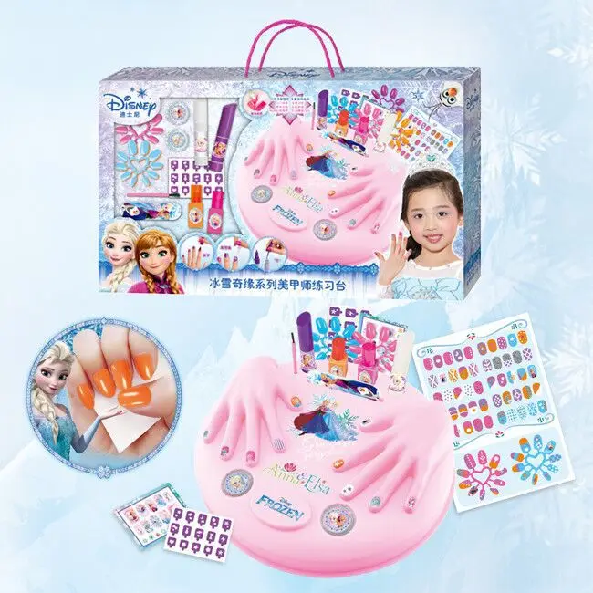 Disney Pretend Play Beauty Fashion Toys Frozen Manicurist Exercise Table Children's Makeup Children's Cosmetics Birthday Gifts Disney Pretend Play Beauty Fashion Toys Frozen Manicurist Exercise Table Children's Makeup Children's Cosmetics Birthday Gifts