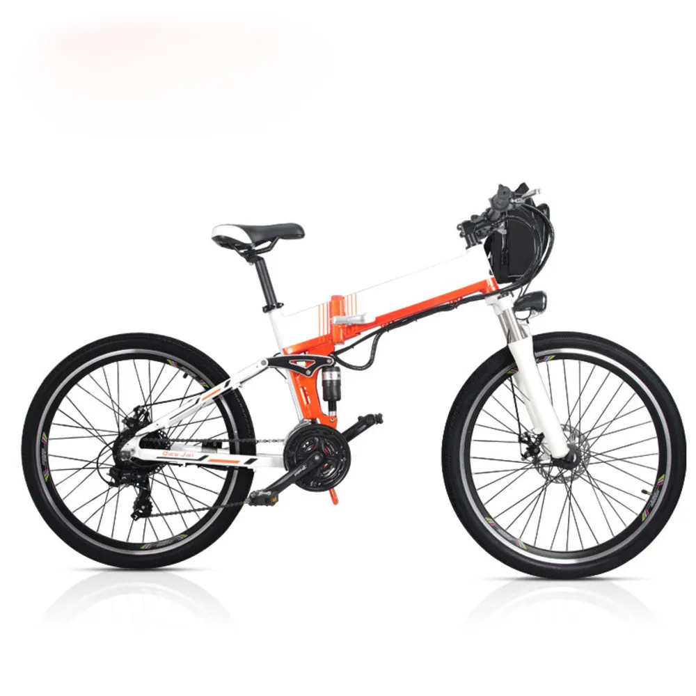 Flash Deal New Arrival Double Lg Battery 100-150km Long Range Electric Bike Mountain Style Full Suspension E Bike 1