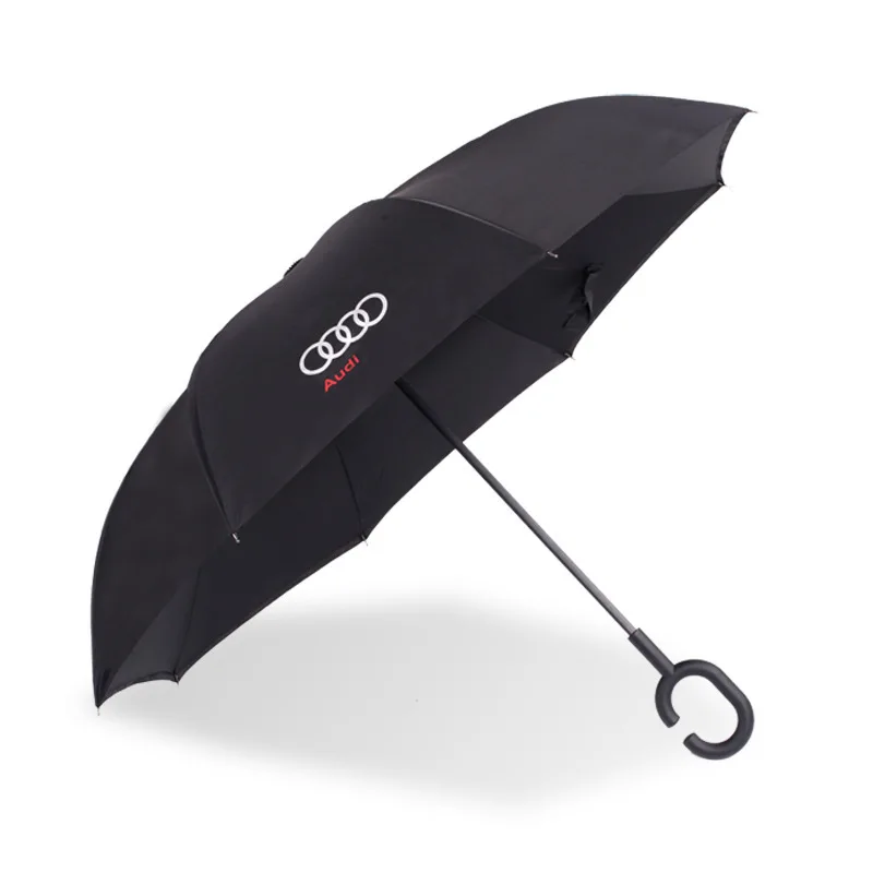 Audi Inverted Waterproof Beach Strong Long Umbrella Invert Windproof