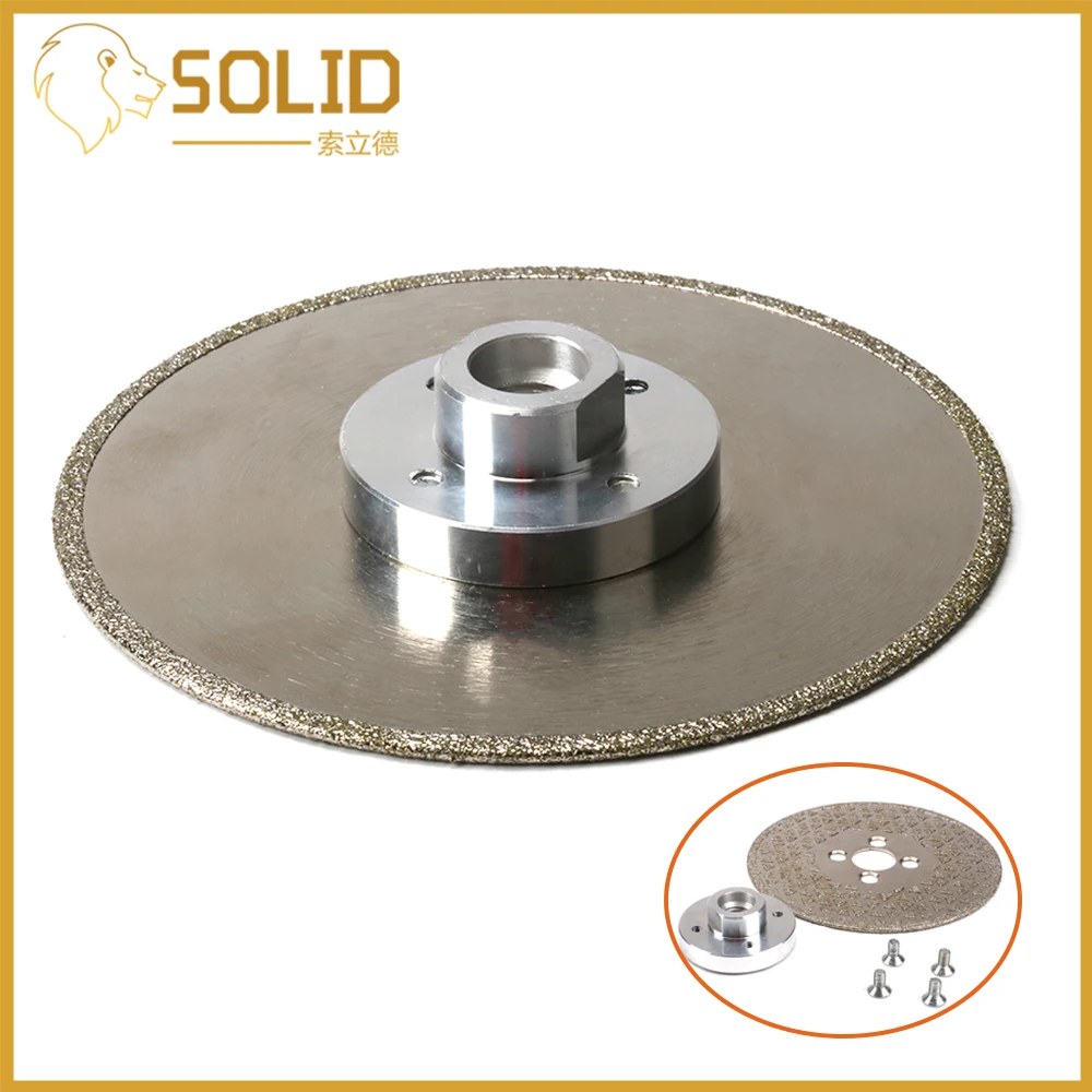 125 мм Алмазный шлифовальный режущий диск M14 фланец Алмазный диск колеса для Гранит Мрамор 40 #1 шт