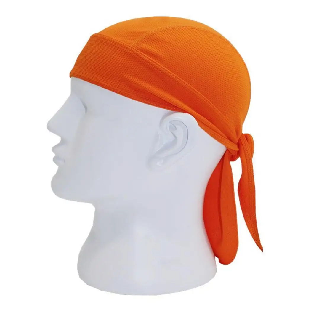 buy MTB Bike Cycling Caps Running Riding Men Women Quick Dry Cap Head Scarf Headband Men Women Sports Scarf Pirate Headwear