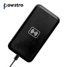 Универсальное умное Беспроводное зарядное устройство Powstro Qi для