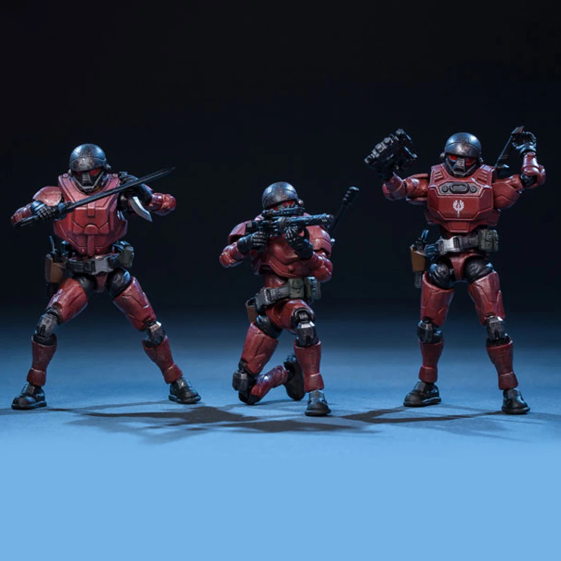 

7.6cm Small Soldier Model 3D Assembly Removable Soldier Model DIY Stem Toy- New Steel Ride Chilian Team