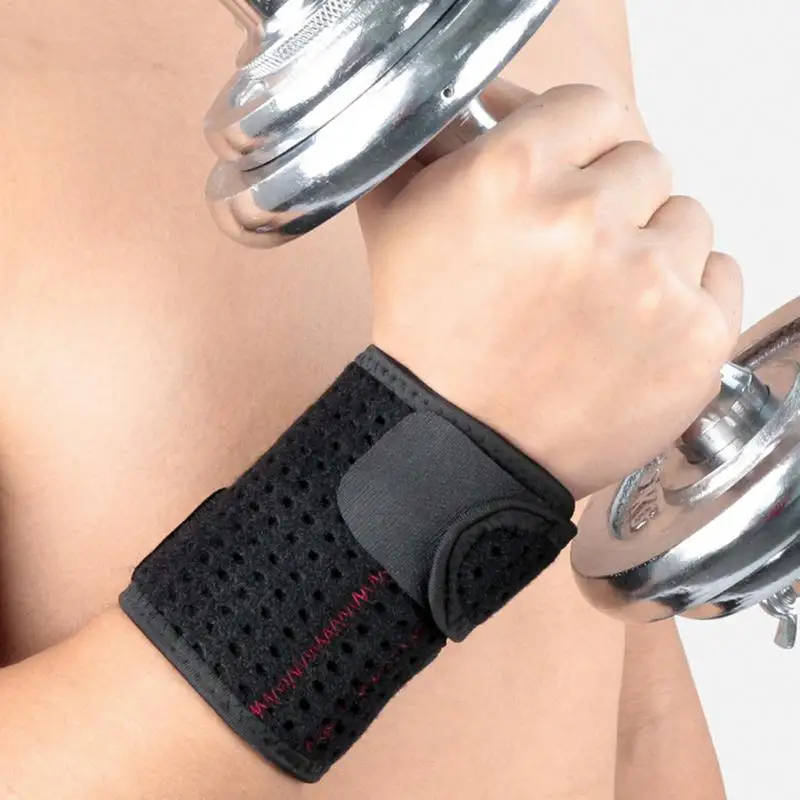 Спортивный бренд манжет для поддержки запястья руки протектор Sweatband унисекс