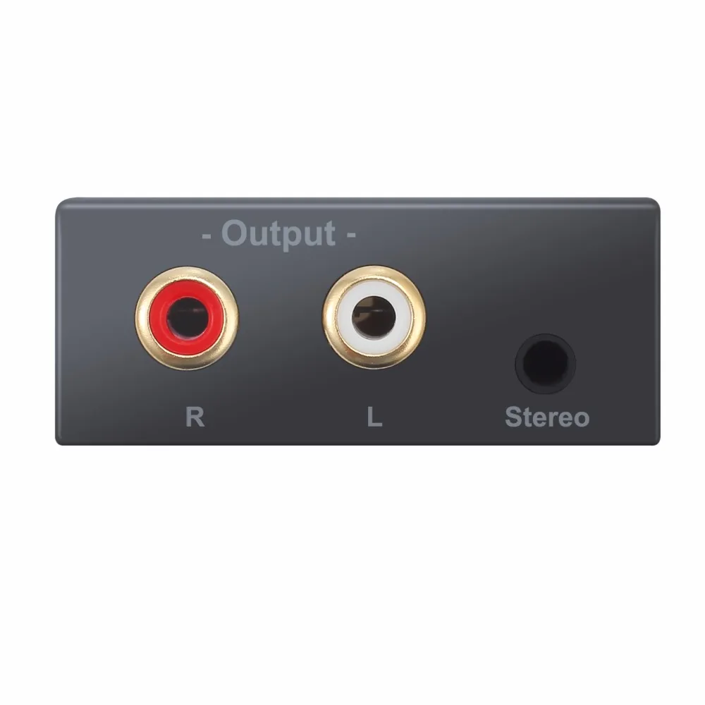  ESYNiC Digitale Ad Analogico Audio Converter Con 3.5mm Martinetti Per PS3 XBox Blu-ray HD DVD Tosli