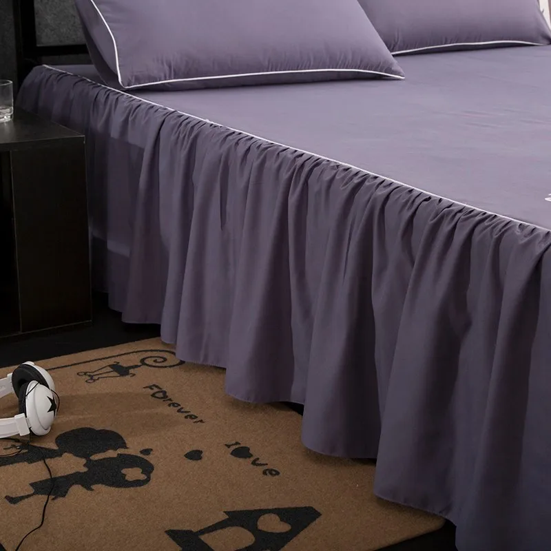 Постельное белье однотонные постельные простыни наматрасники комплекты