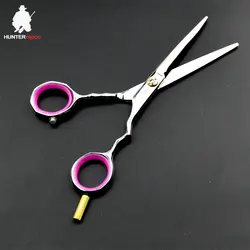 Скидка 30% HT9118 5,5 дюйма из нержавеющей стали парикмахерские ножницы для парикмахерской укладки волос инструменты резки ножницы для стрижки