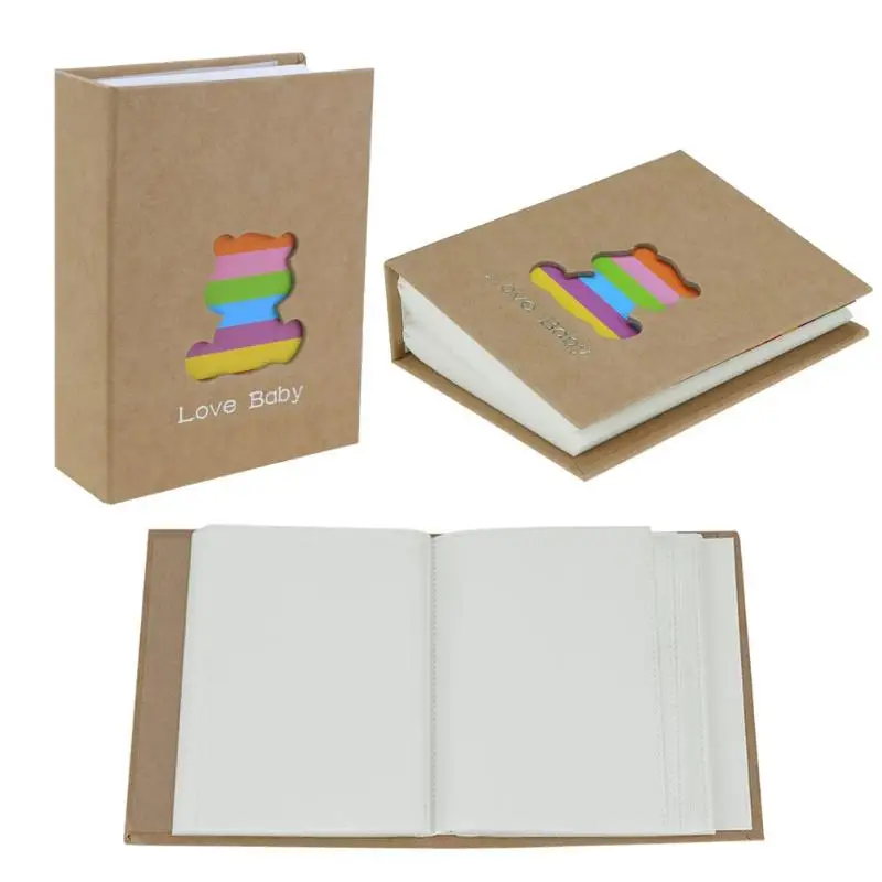 

100 Pockets Cartoon Album Picture Photo Storage Scrapbooking Picture Book Case Album Photo Frame 6 inch for Kids Children Gift