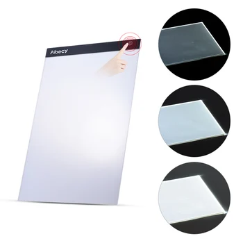 

Portable A3 LED Light Box Drawing Tracing Tracer Copy Board Table Pad Panel Copyboard with Memory Function Step less Brightness