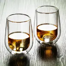 450 мл двухслойная боросиликатная стеклянная термостойкая стеклянная кофейная чашка Взрывозащищенная стеклянная чашка с упаковка с героями из мультфильмов