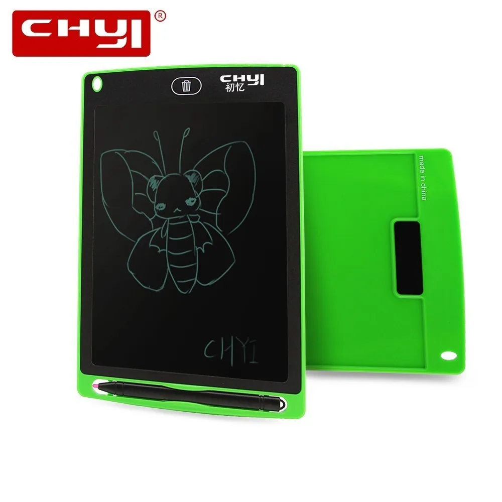 CHYI 8.5&quot LCD Writing Tablet Portable Digital Electronic Handwriting Pad Mini Ultra Thin Message Memo Board with Stylus Pen |