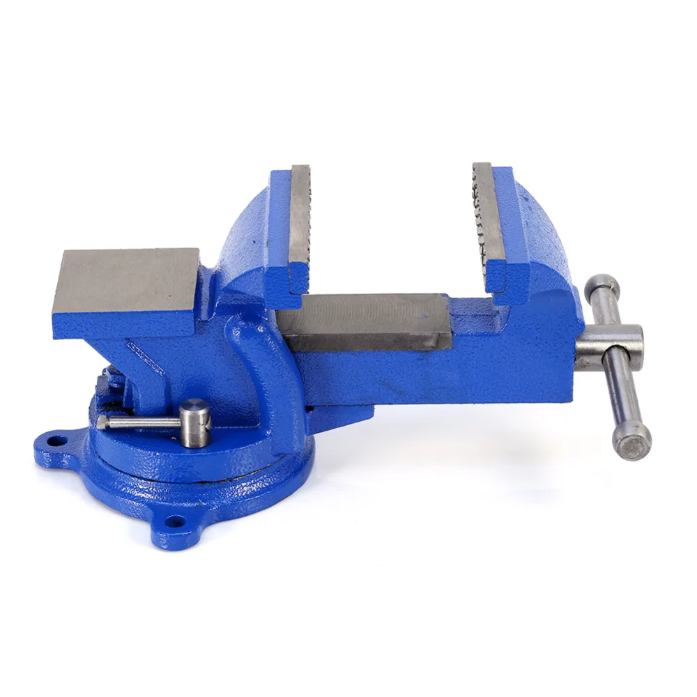 

4inch 100mm Work Vice Vise Workshop Clamp Engineer Jaw Swivel Base Heavy Duty