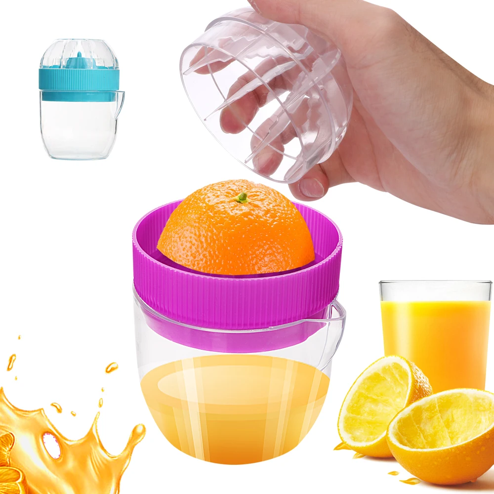 

Orange Lemon Juice Squeeze Tool Household Manual Juicer Kitchen Accessories Random Color 1 PC Mini Fruit Juice Cup
