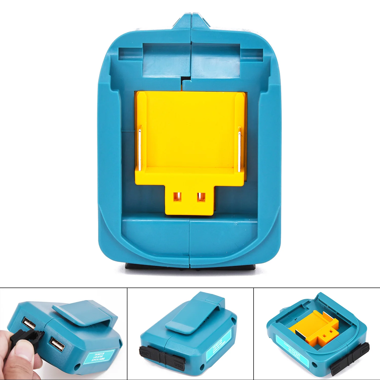 

USB Charging Adapter for Makita ADP05 BL1415 BL1430 BL1815 BL1830 14.4-18V