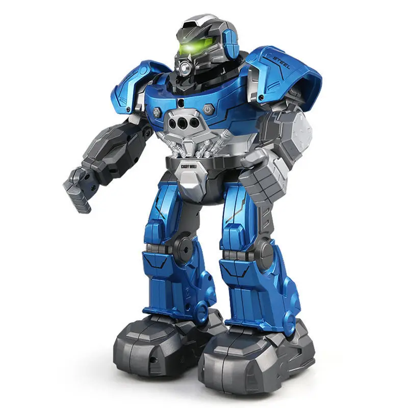 JJR/C JJRC R5 CADY WILI SmartWatch Intelligent Programing Education RC Robot Auto Follow Gesture Control Kids Toys Blue White