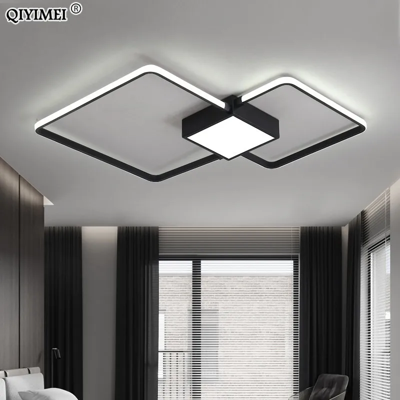  Modern LED Chandeliers Light Lamp Living Room Lighting Three square Bedroom Kitchen Surface Mount d - 32951334486